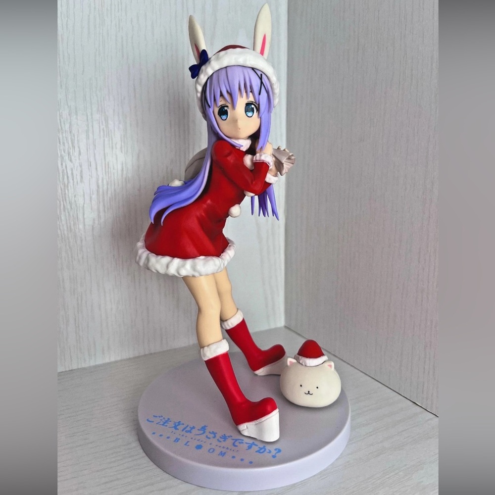 Is the Order a Rabbit? BLOOM Kafuu Chino Tippy Anime Figure Santa Version SEGA